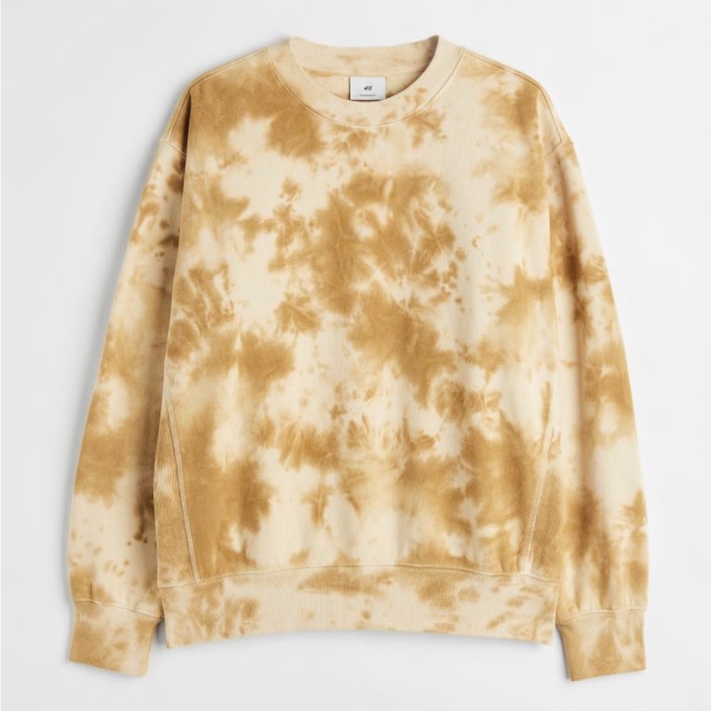 Oversized fit cotton sweatshirt